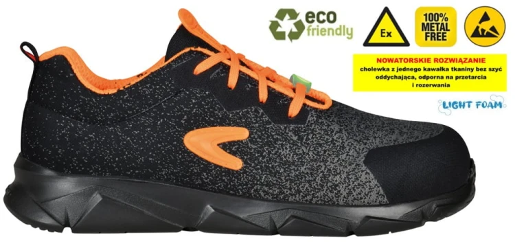 Buty robocze z podnoskiem Cofra Cool ESD S3 SRC (widok z piktgramami)