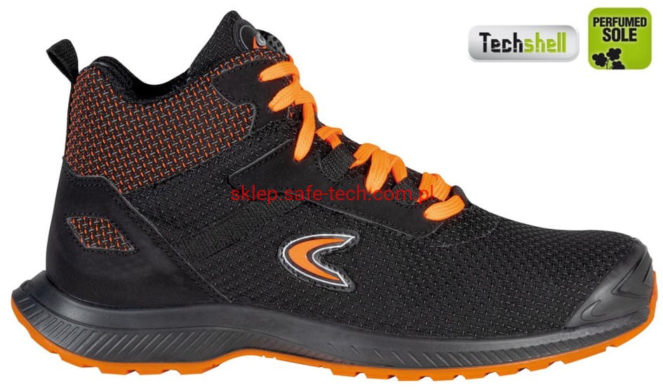 Buty robocze z podnoskiem Cofra Rushing S3S FO SR (widok z piktogramami)