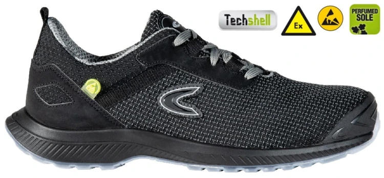 Buty robocze z podnoskiem Cofra Hurling ESD S3S FO SR (widok z piktogramami)