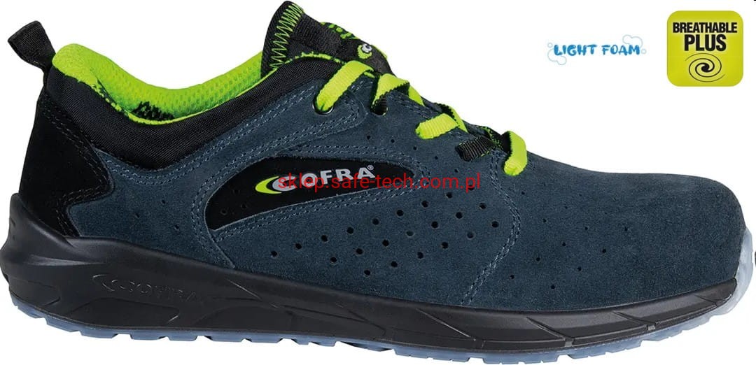 Buty robocze z podnoskiem Cofra Tripling S1 PS FO SR (widok z piktogramami)