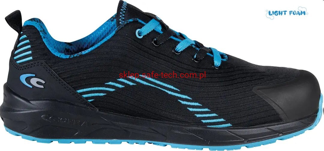 Buty robocze z podnoskiem Cofra Dynamic S3S  SC FO SR (widok z piktogramami)