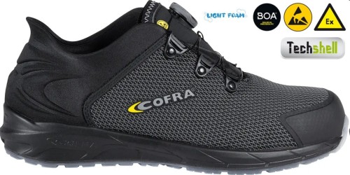 Buty robocze z podnoskiem Cofra Aerobic ESD S3S SC FO SR (widok z piktogramami)