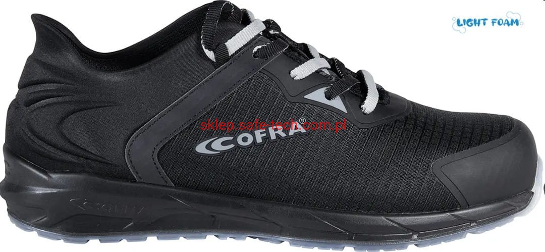 Buty robocze z podnoskiem Cofra Rowing S1 PS SC  FO SR (widok z piktogramami)
