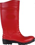 Buty robocze gumowe z podnoskiem Cofra TEMPEST RED S5 CI LG SR 