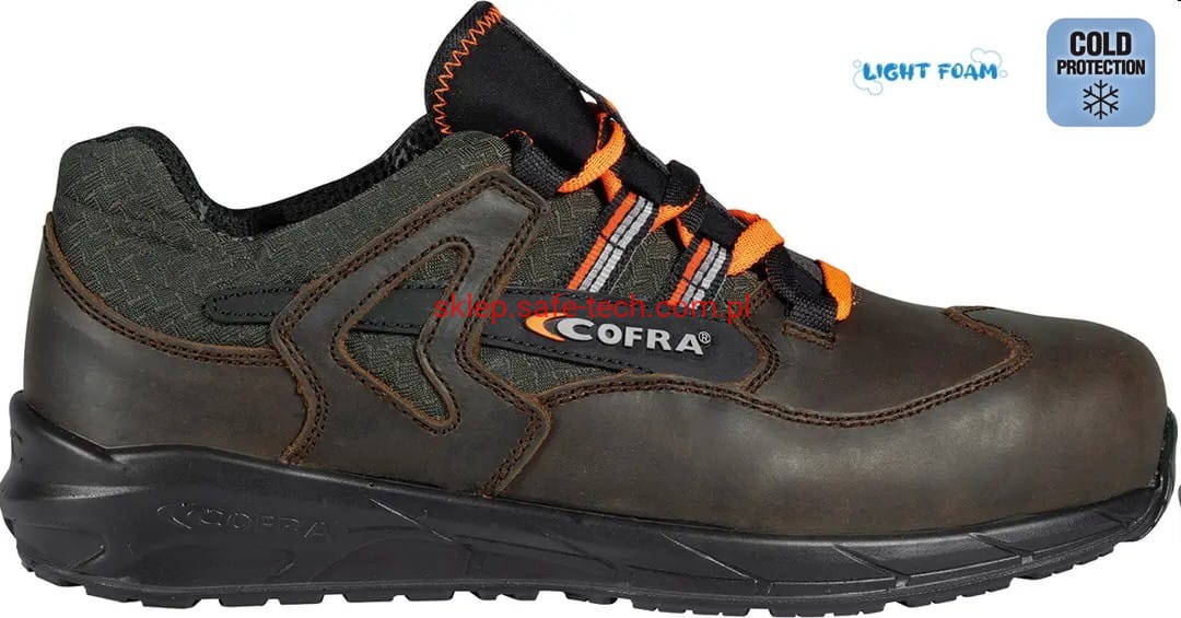 Buty robocze z podnoskiem Cofra Functional S3S CI  FO SR (widok z piktogramami)