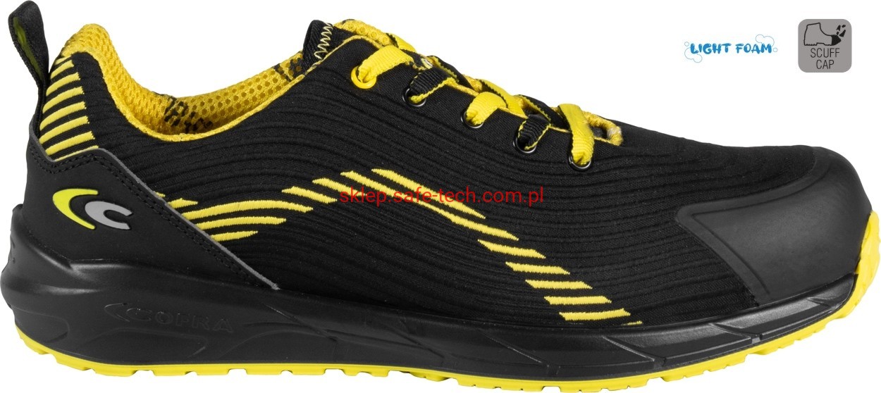Buty robocze z podnoskiem Cofra Snatch S3S FO SR (widok z piktogramami)