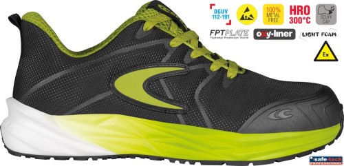 Buty robocze z podnoskiem Cofra Bravix ESD S3S HRO SC FO SR (widok z piktogramami)
