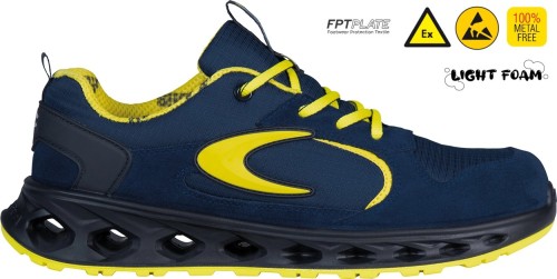 Buty robocze z podnoskiem Cofra Vehemence ESD S3S FO SR (widok z piktogramami)