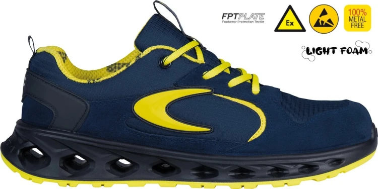 Buty robocze z podnoskiem Cofra Vehemence ESD S3S FO SR (widok z piktogramami)