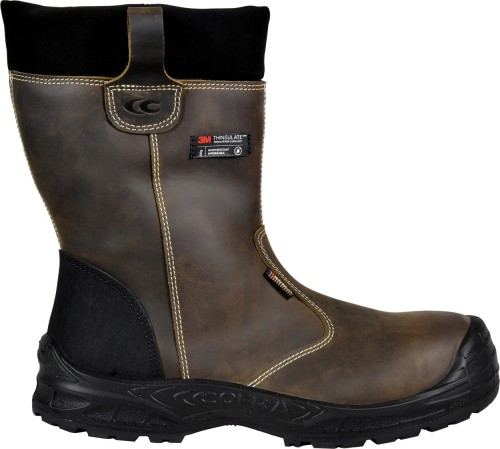 Buty robocze z podnoskiem Cofra Bratislav Black UK S3S SC CI FO SR