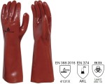 Rękawice chemoodporne z PVC Delta BASF PVCC400