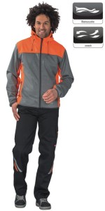 Kurtka softshell z polarem Planam KONTRAST